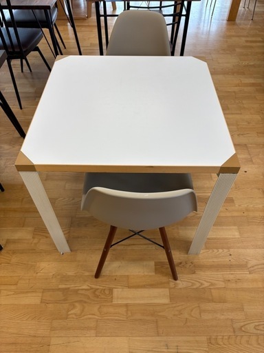 N1044★ダイニング3点セット★ダイニングテーブル★テーブル★幅750mm