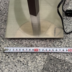 ランプ　円形布製シェードの画像