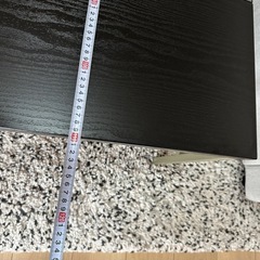 センターテーブル（ガラス天板／ブラック）の画像