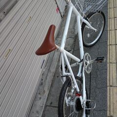 WEEKEND BIKES[ウィークエンドバイクス]20吋 ミニベロ(小径車) アルミ/7speed/パールホワイトの画像