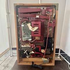 【武蔵小山店】  玉ちゃんファイト パチンコ パチンコ台 家庭用パチンコ台 実機 レトロパチンコ 昭和レトロ パチンコ実機 玉ちゃん 平和 HEIWA 中古パチンコ台 ディスプレイ用 インテリア台 コレクション台 珍古台 動作品 現状品 レア 希少　循環遊戯　可能　遊べる　京楽産業　京楽　KYORAKU 羽根物　役物　1996年　の画像
