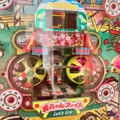 【武蔵小山店】  玉ちゃんファイト パチンコ パチンコ台 家庭用パチンコ台 実機 レトロパチンコ 昭和レトロ パチンコ実機 玉ちゃん 平和 HEIWA 中古パチンコ台 ディスプレイ用 インテリア台 コレクション台 珍古台 動作品 現状品 レア 希少　循環遊戯　可能　遊べる　京楽産業　京楽　KYORAKU 羽根物　役物　1996年　の画像