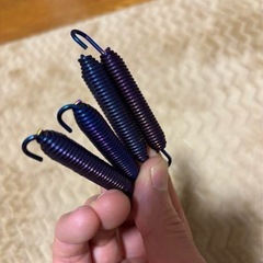 バイクマフラーバネの画像