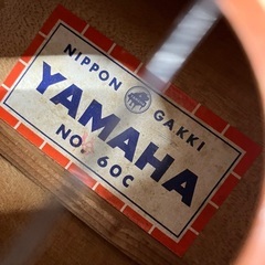 YAMAHA No.60C  60’s ビンテージウクレレ　超美品！の画像