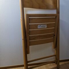 無印良品　チェア　折りたたみ式の画像