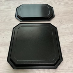 18【未使用】小さめのお盆2個の画像
