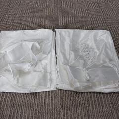 美品 ミラー レースカーテン 2枚組の画像