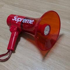 シュプリームsupreme 拡声器　メガホン　PYLE LEDライト　防水スピーカーの画像