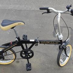 【売約済み】16インチ 🚲 JAGUAR  折りたたみ自転車 9,480円 新規防犯登録料コミ 792の画像