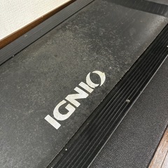 【取引先決定】IGNIO 電動ジョギングマシン　ルームランナー ランニングマシンの画像