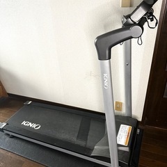 【取引先決定】IGNIO 電動ジョギングマシン　ルームランナー ランニングマシンの画像