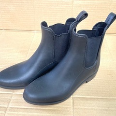 【使用品】レディースショートレインブーツ　サイズMの画像