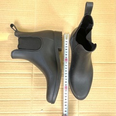 【使用品】レディースショートレインブーツ　サイズMの画像