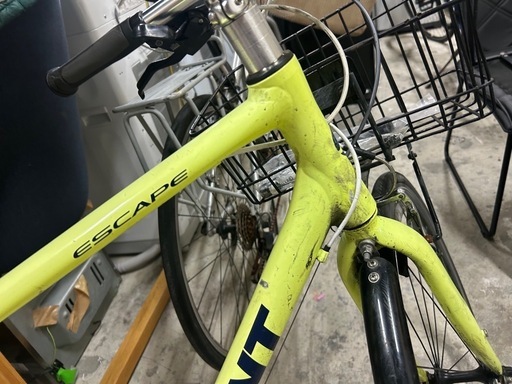 ☆ジモティ割あり☆ 自転車 一般 27インチ 紺 クリーニング済み TJ7202