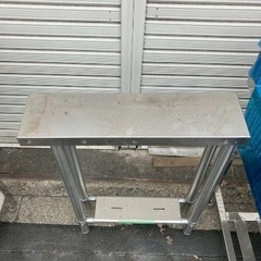 【直接引取限定】隙間作業台 ステンレス 厨房機器 中古品の画像
