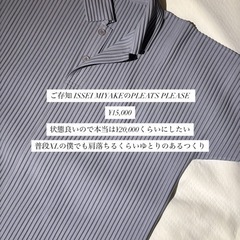 ISSEI MIYAKE  PLEATS PLEASE ポロシャツの画像