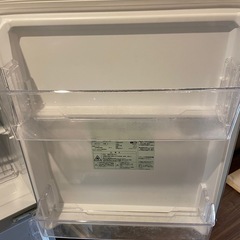 （取引中）AQUA 2ドア 冷蔵庫 の画像