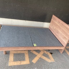 ◆早い方優先‼︎ 美品‼︎ セミダブルベッドセット ドリームベッド マットレスセット☆の画像