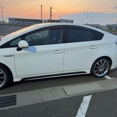 車検残R9.6/28迄 エンジンスターター ヒッチメンバー ローン 対応 30 プリウス ハイブリッドの画像