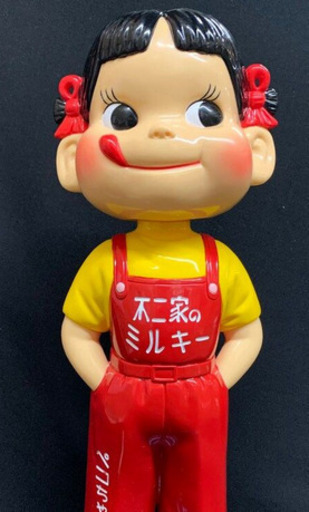 不二家の創業100周年記念の非売品ペコちゃん人形美品昭和レトロ