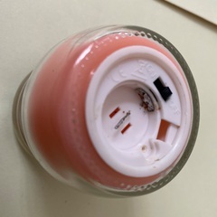 [中古／希少] LEDキャンドルライト-ORANGE（ガラス瓶入り）その3の画像