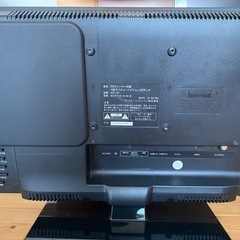 19型テレビ・DVD内蔵、USB、SDカードの画像