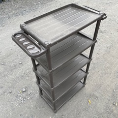 中古　プラスチック　シューズラック　0707え1　Mの画像