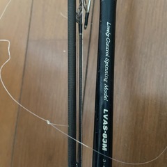 エギングロッドとリールセット　先っぽ折れた竿　治せる方いかが　の画像