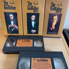 【限定VHS】ゴッドファーザーセット英語版の画像