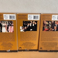 【限定VHS】ゴッドファーザーセット英語版の画像