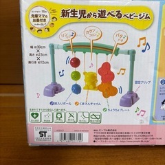 新生児から遊べるベビージムの画像