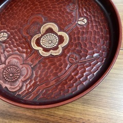 工芸品お盆の画像