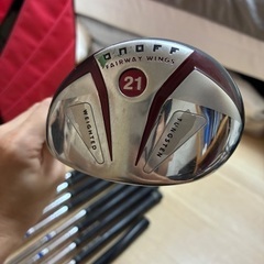 ゴルフクラブ、バッグ、付属品の画像