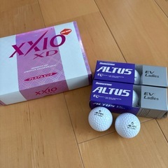 マンギラオ ゴルフクラブ レディース Srixon XXIOゴルフボール ピンクの画像