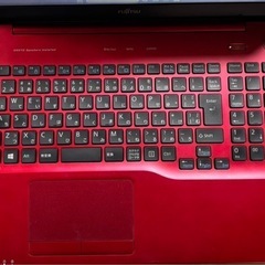486 富士通 LIFEBOOK AH42/B2（赤・薄型モデル）美品✨の画像