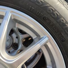 軽トラ・軽自動車用 155/65R13 ブリジストン NEXTRY　7～８分山 PCD100の画像