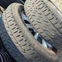 軽トラ・軽自動車用 155/65R13 ブリジストン NEXTRY　7～８分山 PCD100の画像