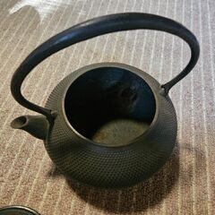 1959年　南部鉄瓶　ビンテージ鉄瓶の画像