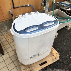 ミニ  2槽式 電気洗濯機 24L