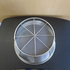 業務用 33㎝ ステンレス 深型ざる 弁慶 18-8（５升）ザル 調理器具 深さ22㎝ 札幌 北20条店の画像