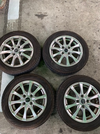 155/65R14 夏タイヤホイールセット