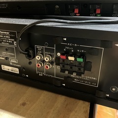 Pioneer パイオニア　アンプ　 スピーカー サブウーファー内蔵通電確認済みの画像