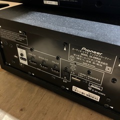 Pioneer パイオニア　アンプ　 スピーカー サブウーファー内蔵通電確認済みの画像