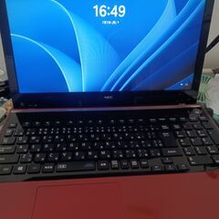 NEC　Core i7搭載 高速SSD240G　メモリ大容量8G　薄型スリム　テンキー　大画面15.6インチ　スリムモデル　カメラ内蔵　HDMI出力　USB3.0 Wifi対応の画像