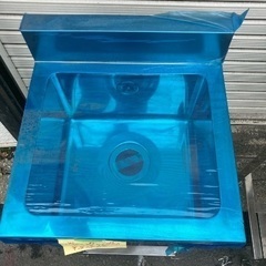 【直接引取限定】セール品 1槽シンク ステンレス厨房機器 新品 W450 D450 H800 の画像