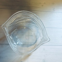 可愛い 耐熱ガラス製器具 アンジップロック コンテナの画像