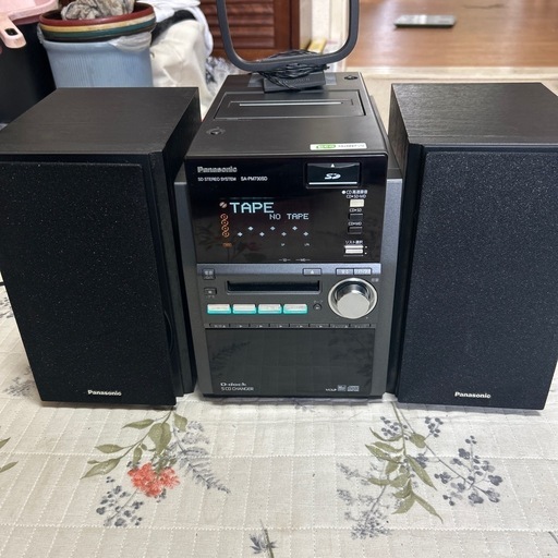 ファッションの Panasonic SA-PM730SD 八街の (yamasan) コンポ SD MD CD ラジオ・コンポ