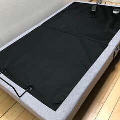 [シングル][幅97]ヤマダオリジナル 音声コントロール電動リクライニングベッドフレーム 「アシステック1プラス」 2モーター グレー 　【糸島市内 送料無料】250707-12の画像