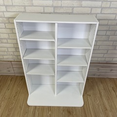 本棚　文庫ラック 収納ラック　3点セット　ホワイトの画像