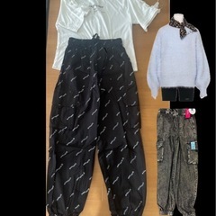 追加！お買い得！計11点新品9点中古2点150160ラブトキ、ピンクラテ、バイラビット、ユニクロの画像
